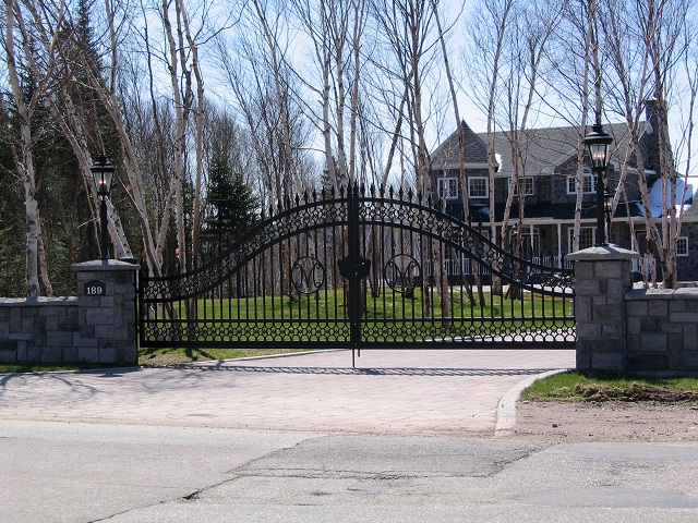 Ornamental Iron Gate 